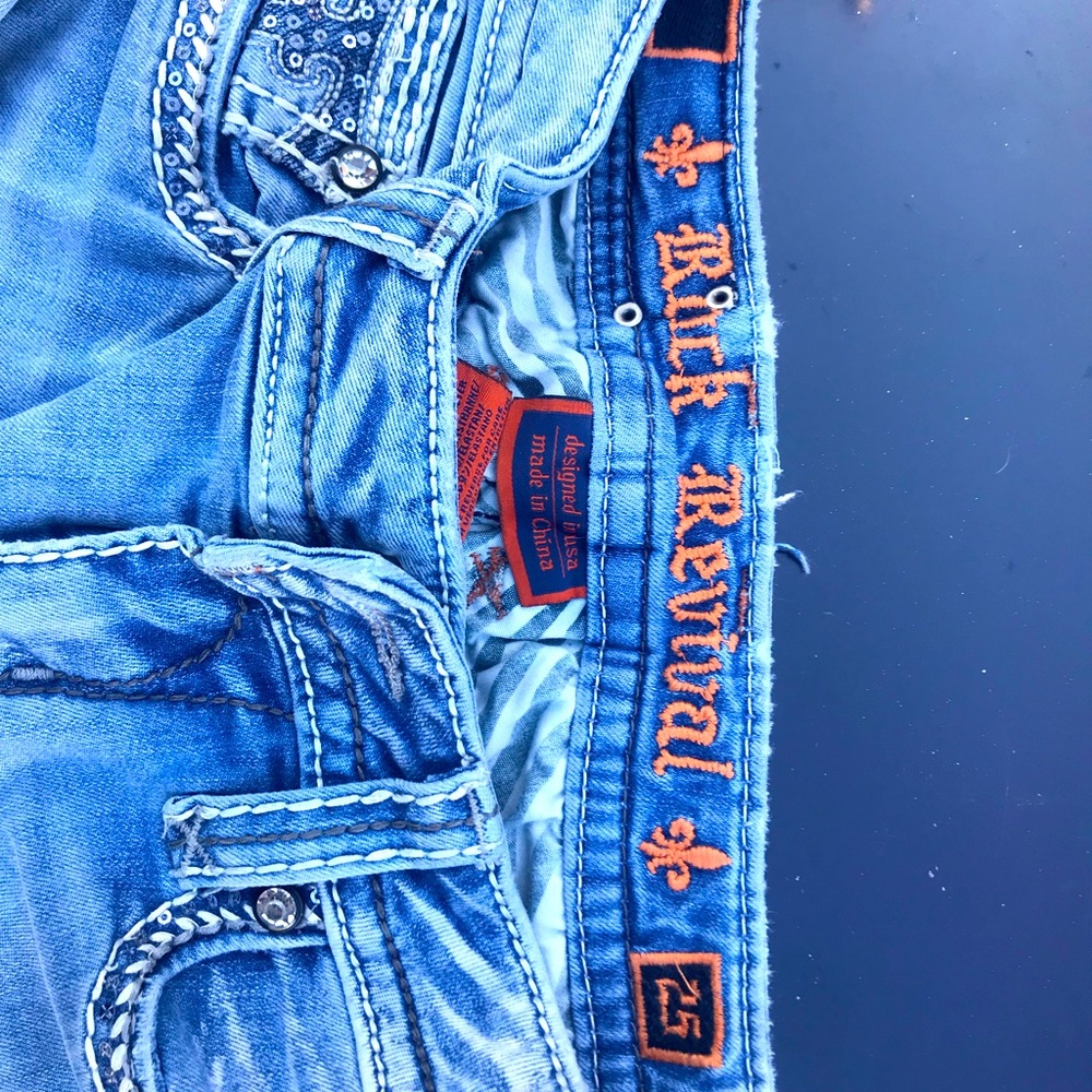 Rock Revival jeans. Size 25L. Asking 50 OBO. Thank you.